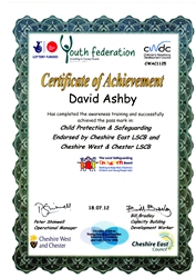 Safeguarding Certificate